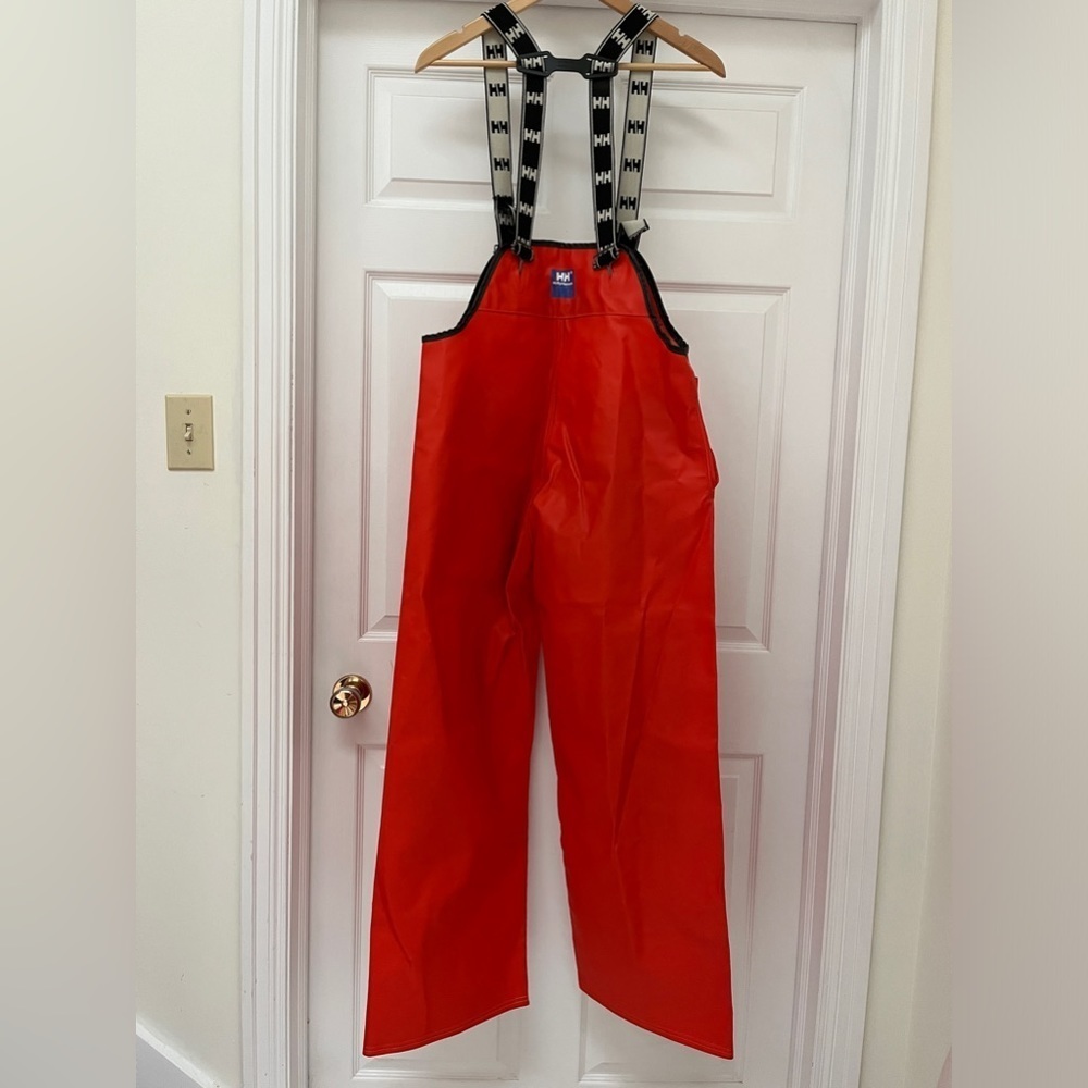 Helly Hansen Men's Red Waterproof Bib Pants